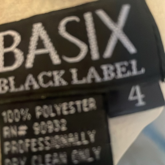 Basic black label blue dress 4 - Picture 7 of 7